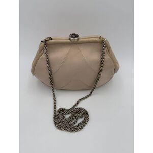 Chanel CHANEL Pochette with Hidden Chain Women's Handbag